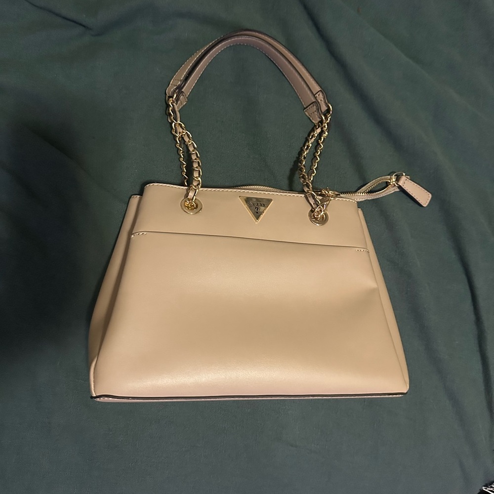 Guess Handbag with Gold Accents